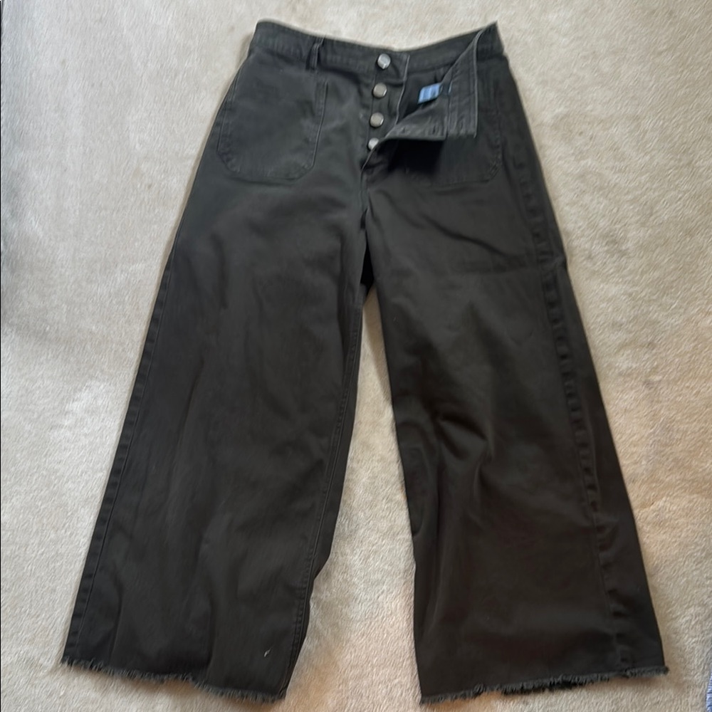 Elizabeth and James Olive Green Pants